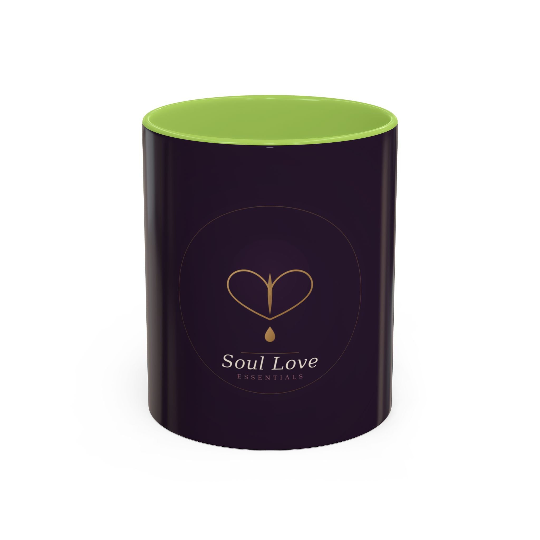 Soul Love Essentials Coffee Mug — Classic Soul Love Essentials Logo C-shaped Ceramic Mug (11 oz/15 oz)