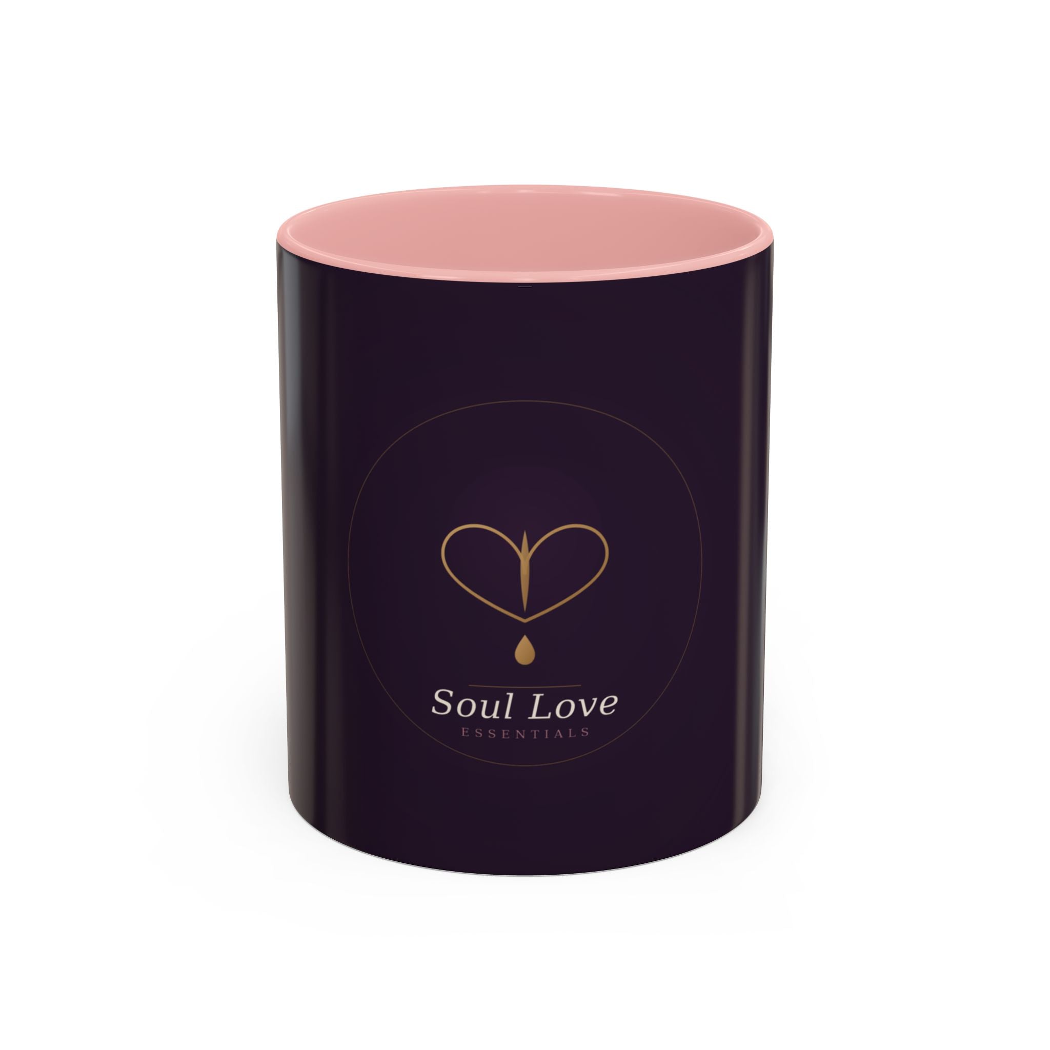 Soul Love Essentials Coffee Mug — Classic Soul Love Essentials Logo C-shaped Ceramic Mug (11 oz/15 oz)