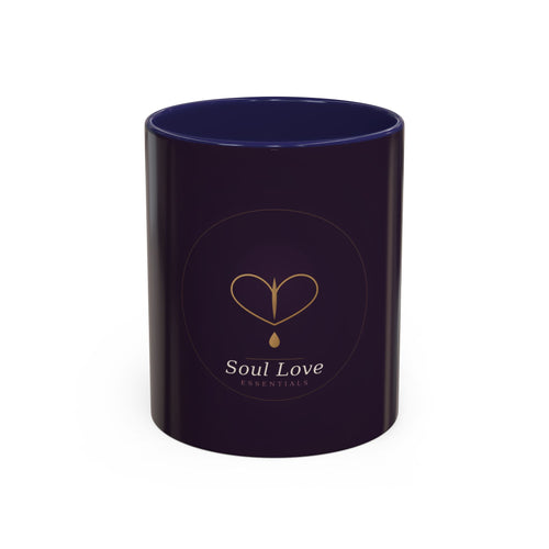 Soul Love Essentials Coffee Mug — Heart Drop Logo Ceramic Mug (11/15oz)