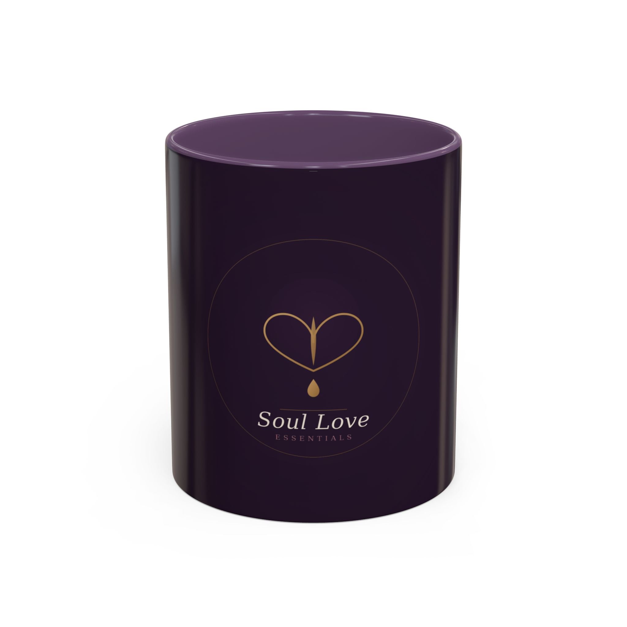 Soul Love Essentials Coffee Mug — Classic Soul Love Essentials Logo C-shaped Ceramic Mug (11 oz/15 oz)